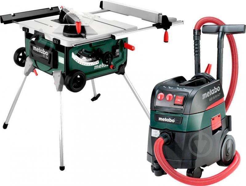 Пила дисковая Metabo TS 254 + универсальный пылесос ASR 35 M ACP SET 690889000 - фото 1