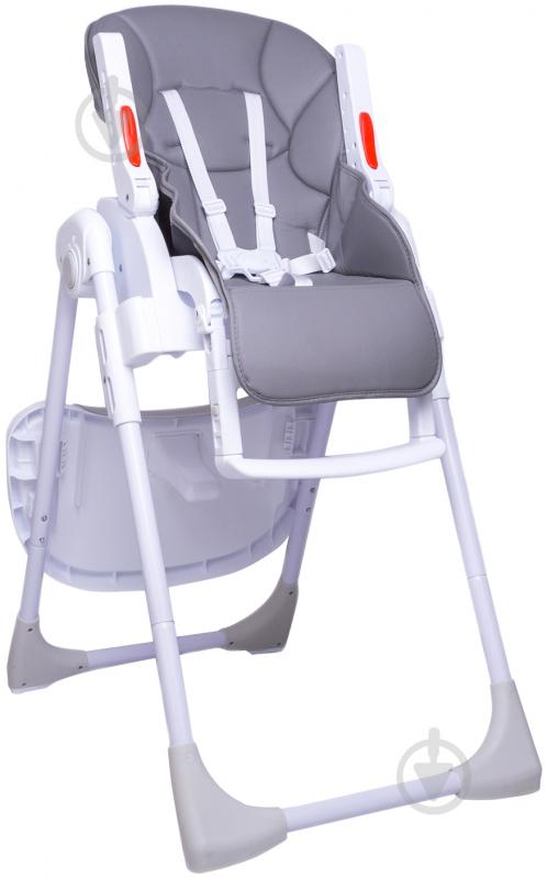 Стульчик для кормления Bugs Studio серый - фото 2