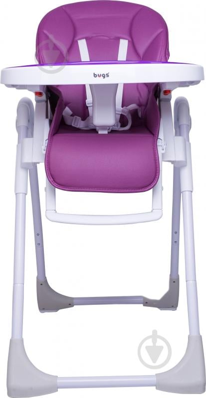 Стульчик для кормления Bugs Studio фиолетовый - фото 1