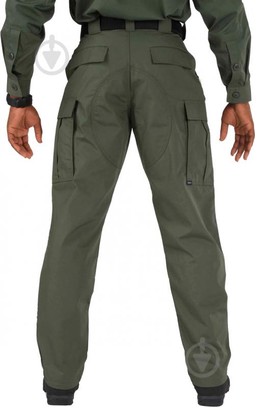 Брюки тактичні 5.11 Tactical Taclite TDU Pants XS/Long 74280/190 р. XS/Long темно-зелений - фото 3