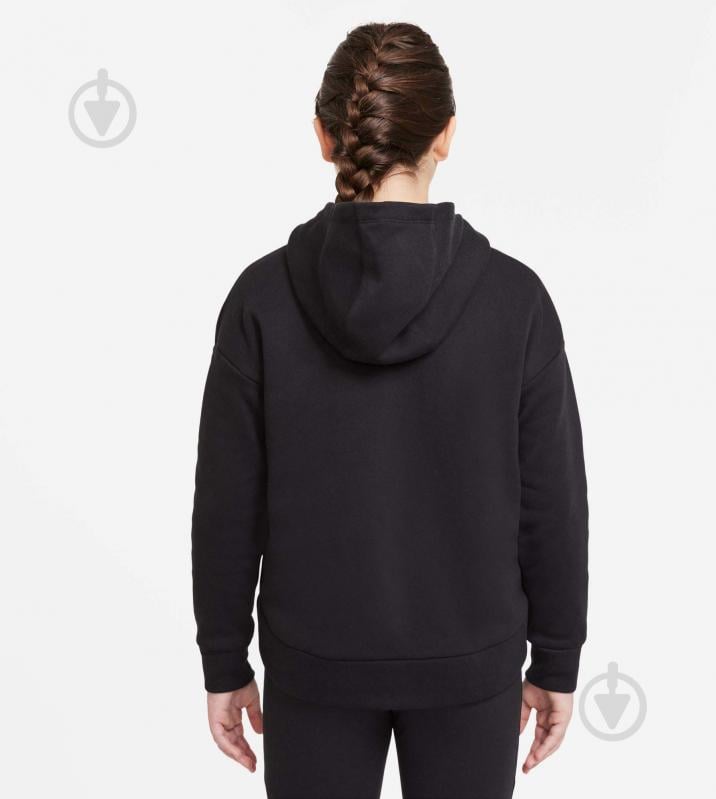 Толстовка Nike CLUB FLC FZ HOODIE LBR DC7118-010 черный - фото 2