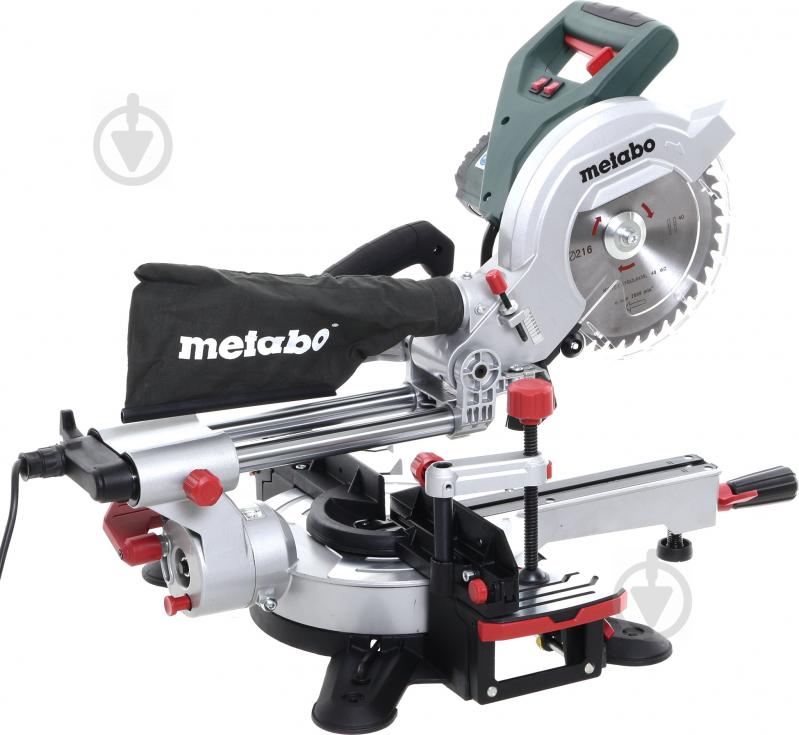 Пила торцовочная Metabo KGS 216 M + платформа KSU 251 - фото 2