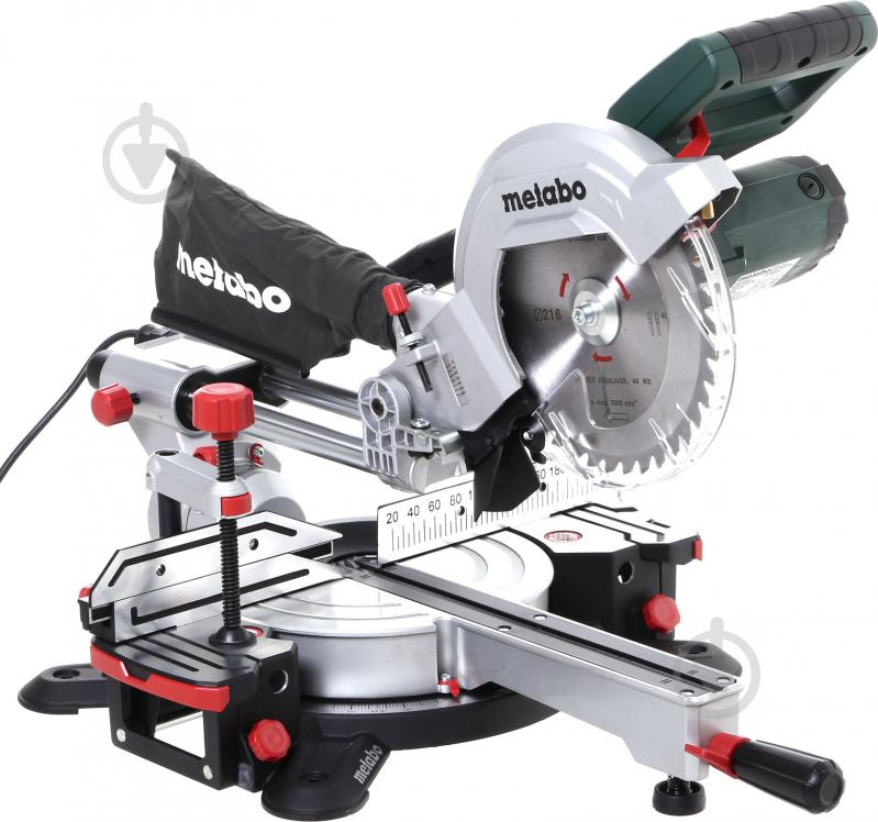 Пила торцовочная Metabo KGS 216 M + платформа KSU 251 - фото 4