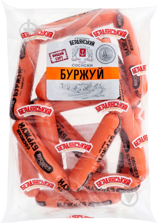 Сосиски буржуй в/п/а весов - фото 1 Сосиски буржуй в/п/а весов - фото 1