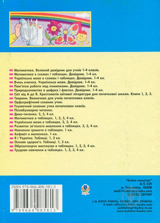 Книга Наталья Будная «Довідник учня початкових класів (міні).» 978-966-408-581-3 - фото 13