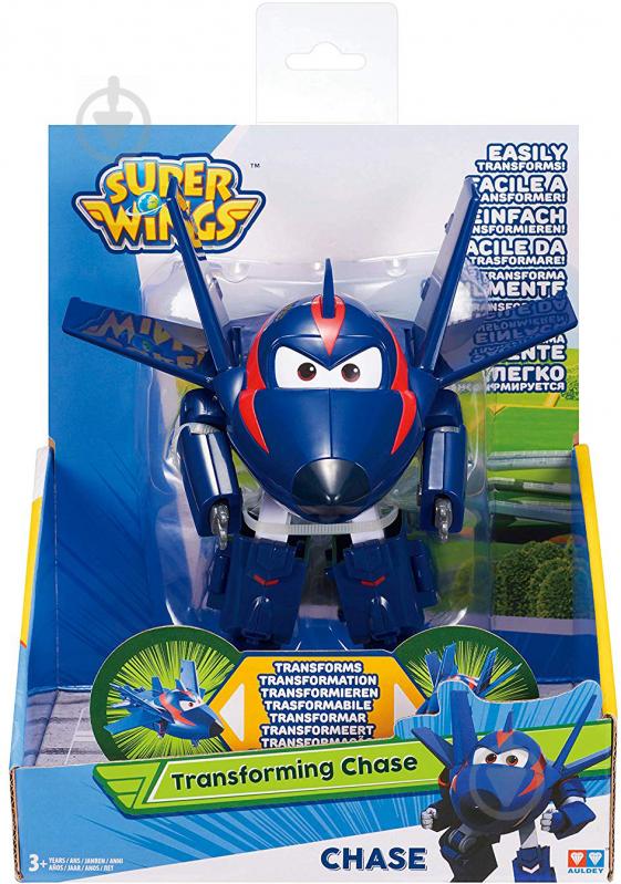 Игрушка-трансформер Super Wings Agent Chace EU720223 - фото 3