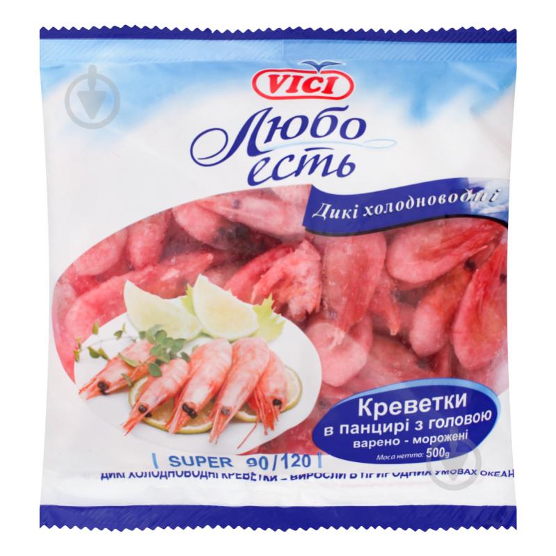 ᐉ Креветки VICI 70/90 0,5 кг 4740056096737 • Купить в Киеве, Украине ...