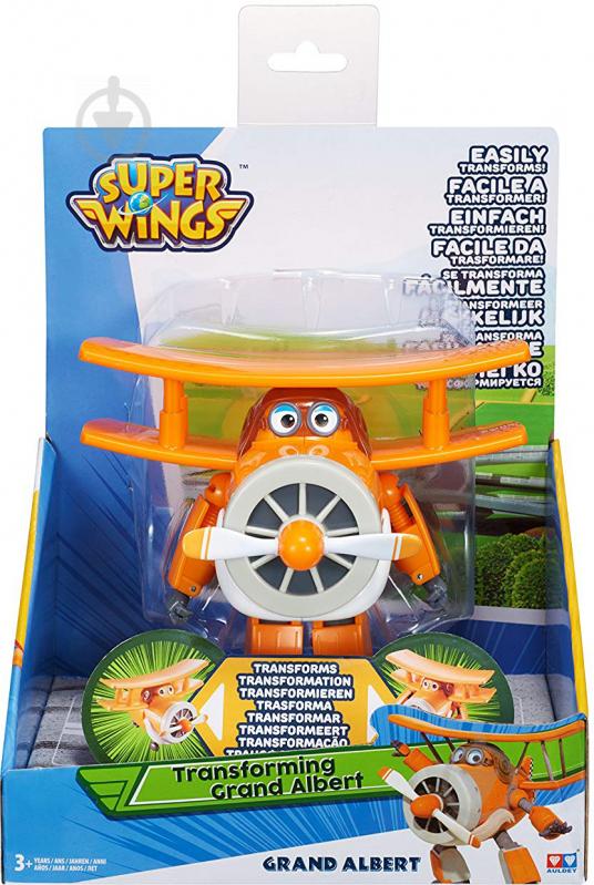 Игрушка-трансформер Super Wings Grand Albert YW710260 - фото 3