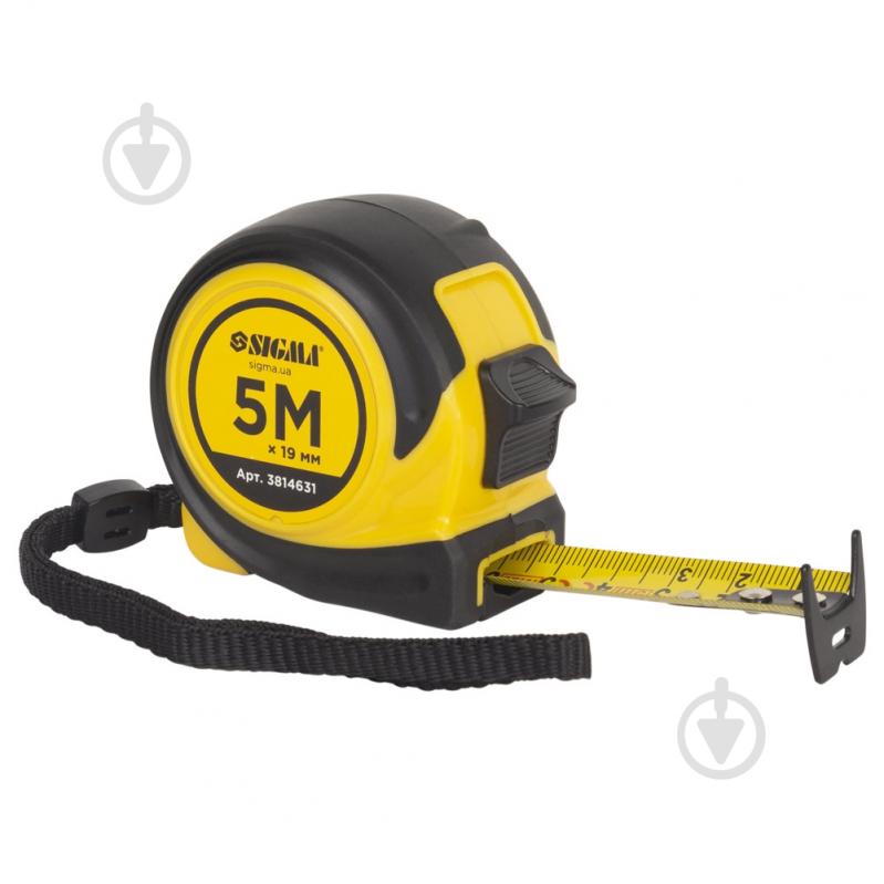 Рулетка Sigma Compact 3814631 5 м x 19 мм - фото 1