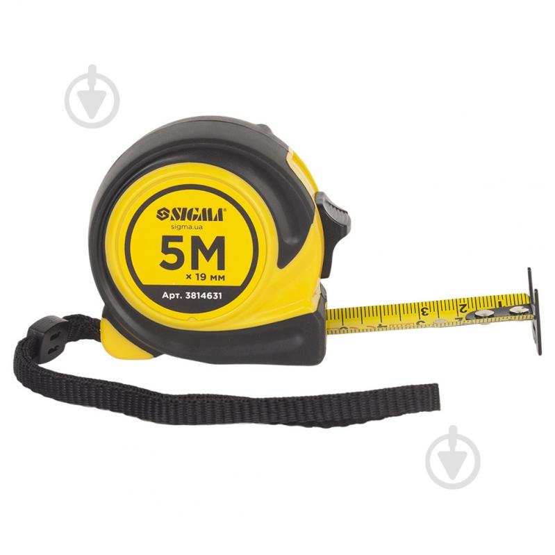 Рулетка Sigma Compact 3814631 5 м x 19 мм - фото 2