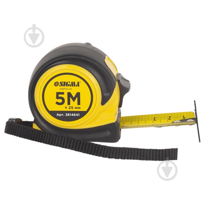 Рулетка Sigma Compact 3814641 5 м x 25 мм - фото 2