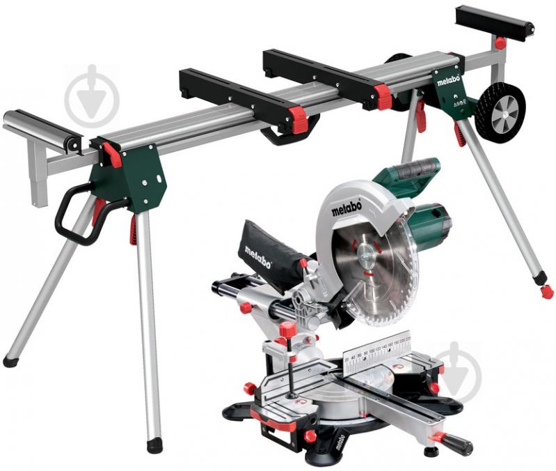 Пила торцовочная Metabo KGS 305 M + платформа KSU 401 (690969000) - фото 1