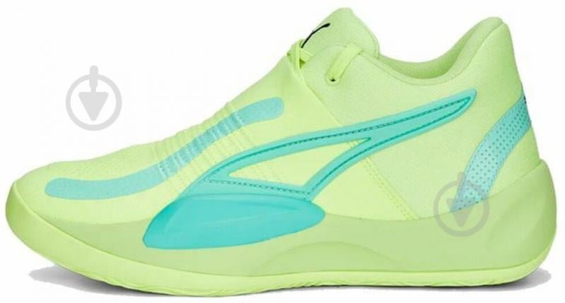 Кроссовки мужские Puma RISE NITRO 37701213 р.44 зеленые - фото 1