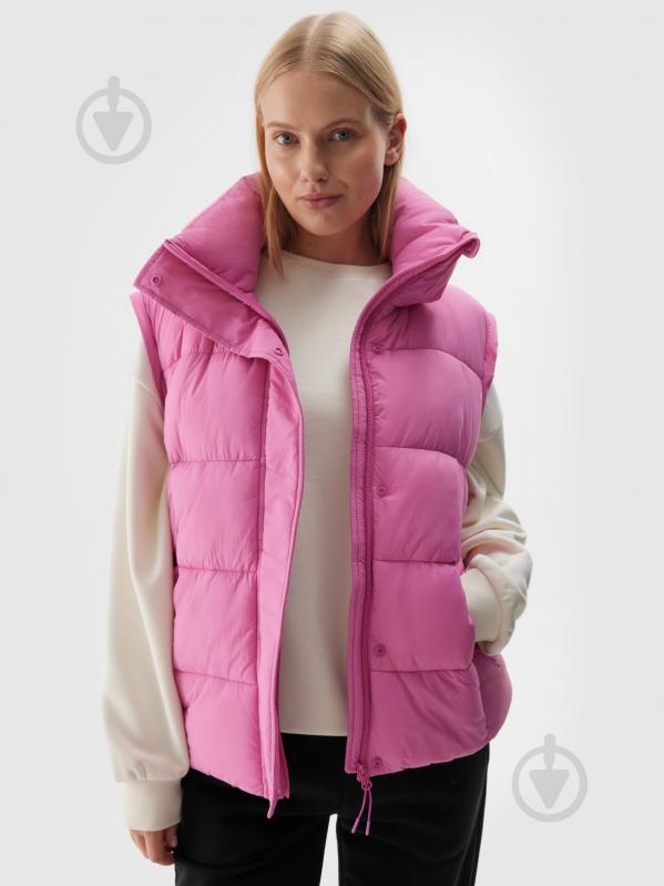 Пуховик 4F DOWN JACKET F470 4FWAW24TDJAF470-54S р.S - фото 9 Пуховик 4F DOWN JACKET F470 4FWAW24TDJAF470-54S р.S - фото 9