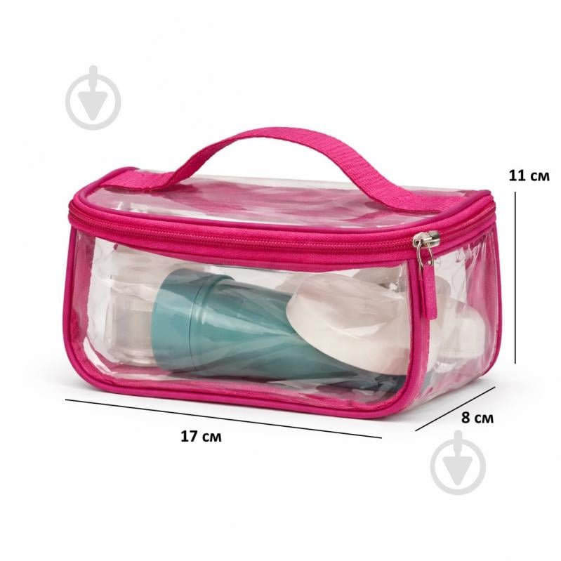 Косметичка Organize Washbag S рожева - фото 2