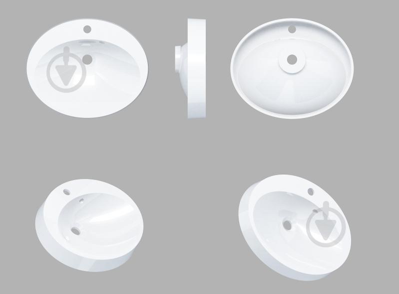 Умывальник Miraggio Devon белый - фото 6