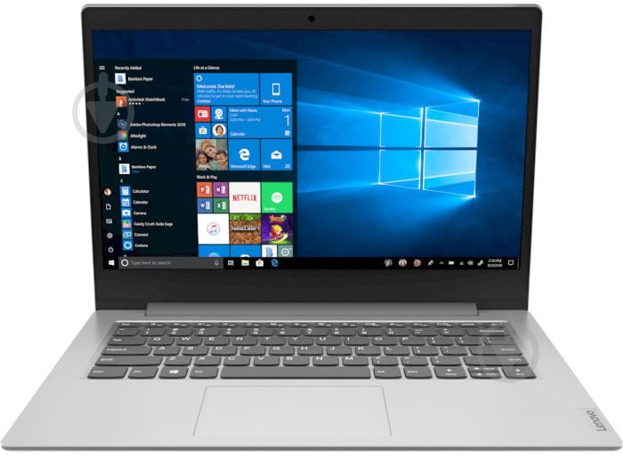 Ноутбук Lenovo IdeaPad 1 14IGL05 14" (81VU00D7GE) grey - фото 1