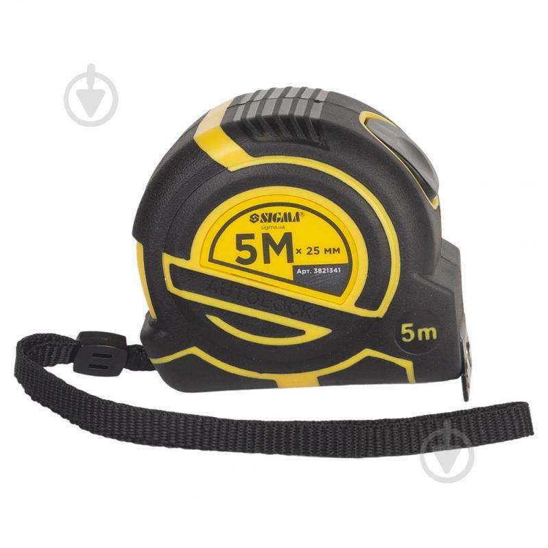Рулетка Sigma ClickLock 3821341 5 м x 25 мм - фото 3 Рулетка Sigma ClickLock 3821341 5 м x 25 мм - фото 3