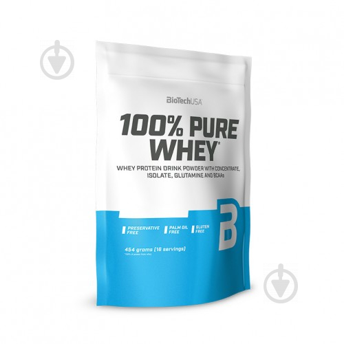 Протеїн BioTechUSA 100% Pure Whey кисла вишня йогурт 0,454 кг - фото 1