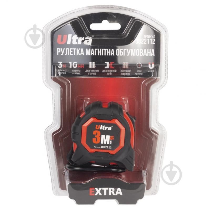 Рулетка Ultra Extra 3822112 3 м x 16 мм - фото 10