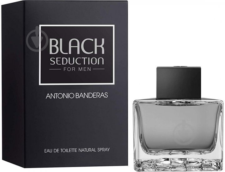 Туалетная вода Antonio Banderas для мужчин Black Seduction 50 мл - фото 1