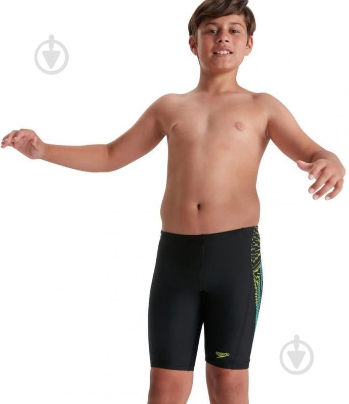 Плавки Speedo Boys Plastisol Placement Jammer р.140 черный 8-09531G690 - фото 1