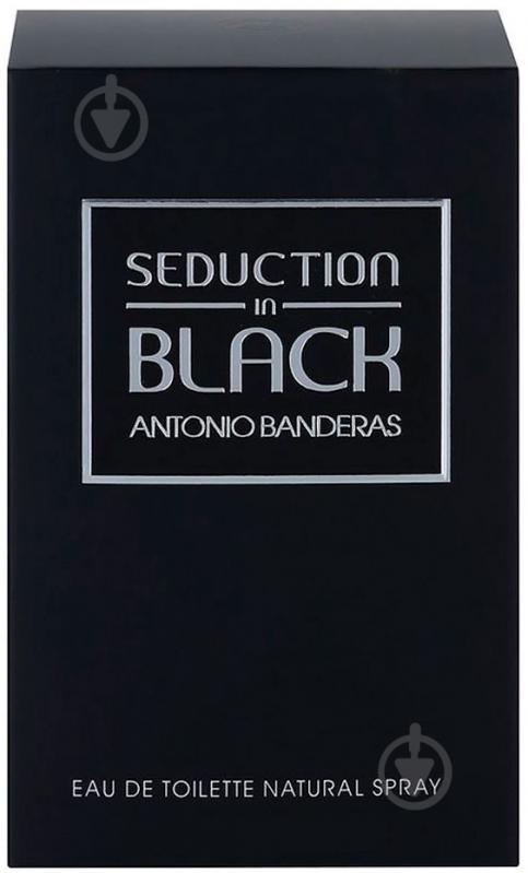 Туалетна вода Antonio Banderas для чоловіків Black Seduction 100 мл - фото 2