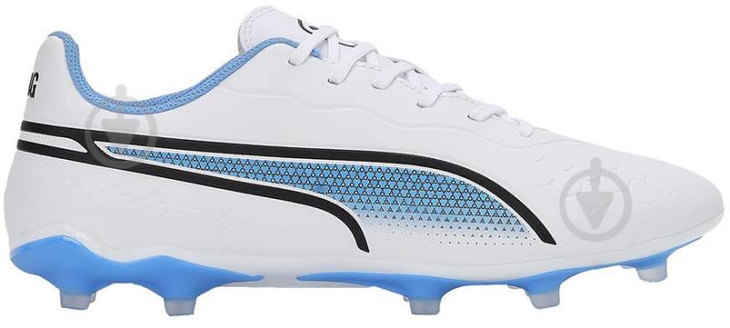 Бутси Puma KING MATCH FG/AG 10725701 р.42,5 білий - фото 1