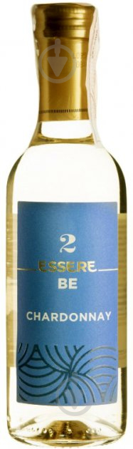 Вино Chardonnay Trevenezie Essere 2 Be біле сухе (8000834013995) 0,25 л - фото 1