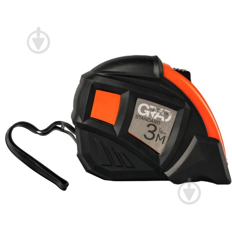 Рулетка Grad Standard 3823785 3 м x 16 мм - фото 4