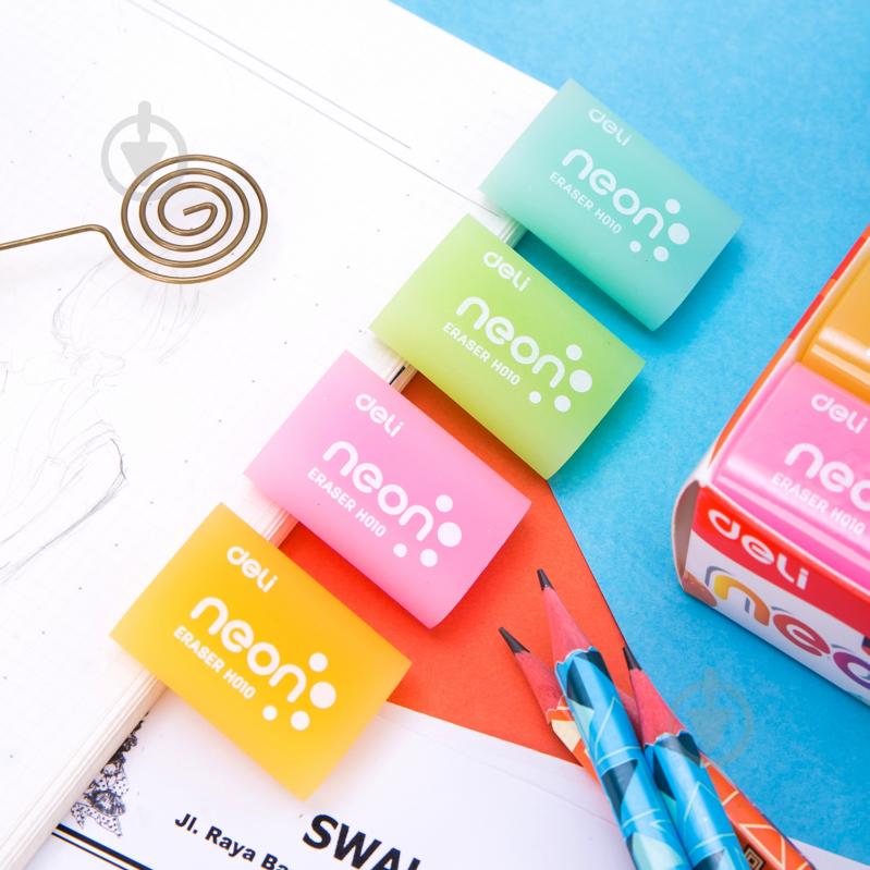 Ластик микс EH01000 Deli - фото 4