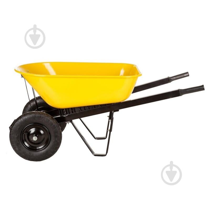 Тачка строительная усиленная Budmonster Wheelbarrow Strong 130 л 300 кг (WB7808) - фото 2