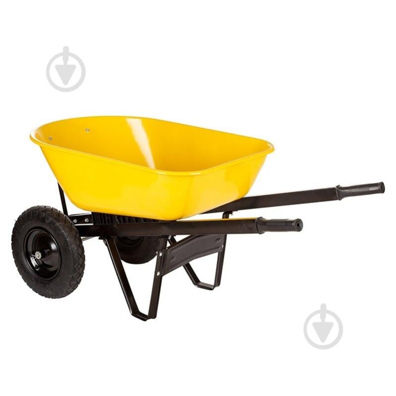 Тачка строительная усиленная Budmonster Wheelbarrow Strong 130 л 300 кг (WB7808) - фото 3