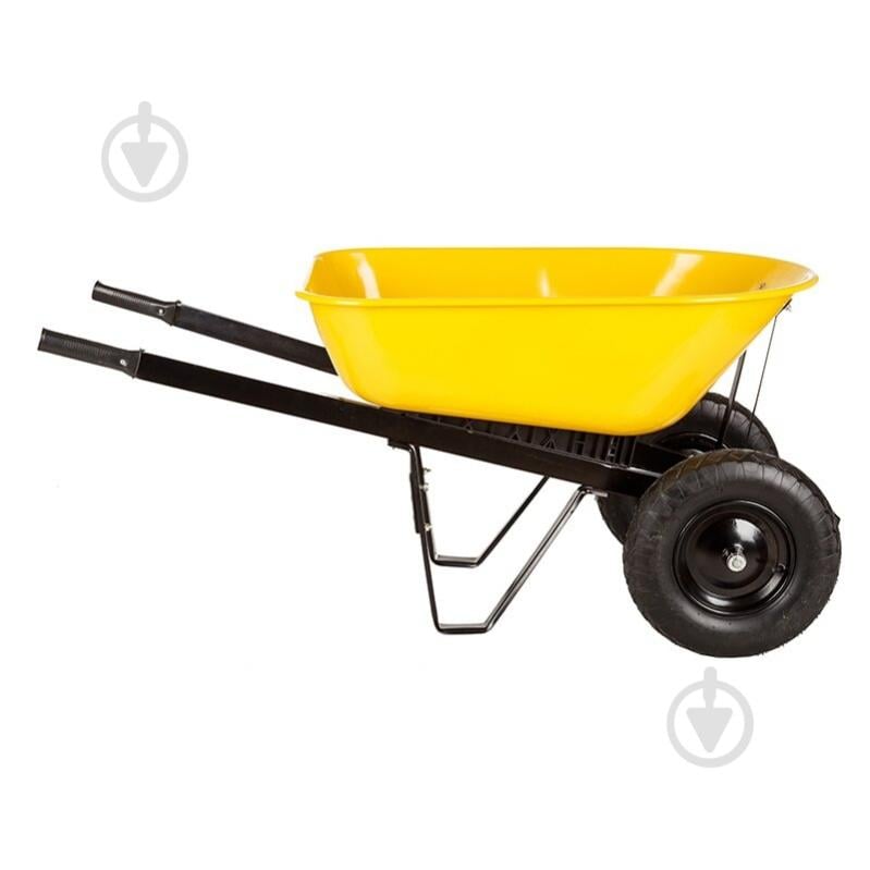 Тачка строительная усиленная Budmonster Wheelbarrow Strong 130 л 300 кг (WB7808) - фото 4