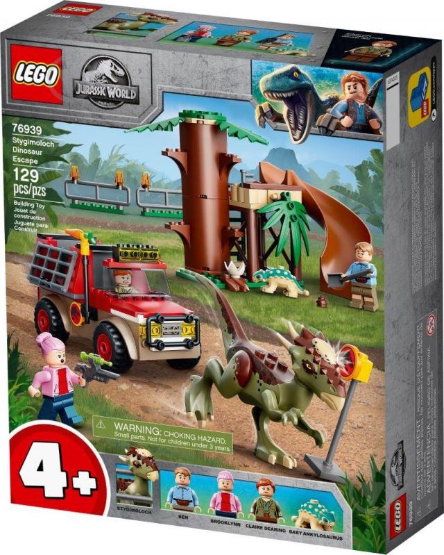 Конструктор LEGO Jurassic World Втеча динозавра стигомолоха 76939 - фото 3