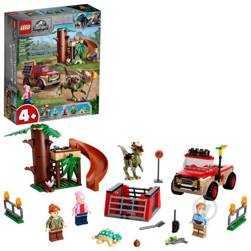 Конструктор LEGO Jurassic World Втеча динозавра стигомолоха 76939 - фото 2