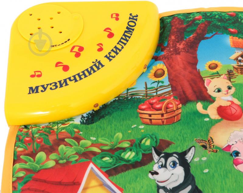 Розвиваючий килимок Країна Іграшок Співоче подвір'є KI-781-U - фото 3 Розвиваючий килимок Країна Іграшок Співоче подвір'є KI-781-U - фото 3