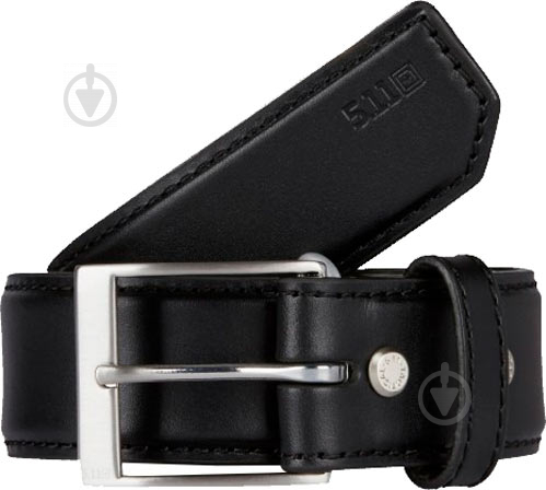 Пояс 5.11 Tactical Leather Casual Belt [019] Black S - фото 1