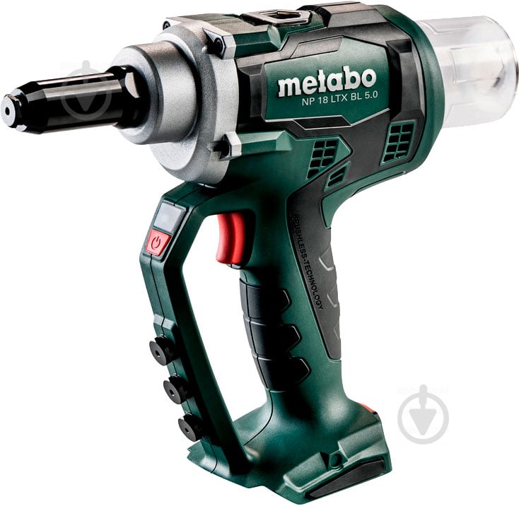 Пистолет для заклепок Metabo аккумуляторный NP 18 LTX BL 5.0 619002840 619002840 - фото 8