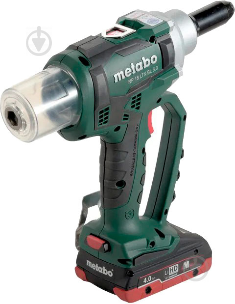 Пистолет для заклепок Metabo аккумуляторный NP 18 LTX BL 5.0 619002840 619002840 - фото 6