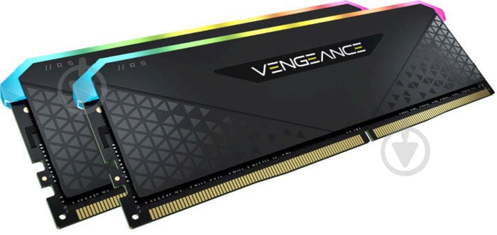 Оперативна пам'ять Corsair DDR4 SDRAM 32 GB (2x16GB) 3600 MHz (CMG32GX4M2D3600C18) Vengeance RGB RS Black - фото 3