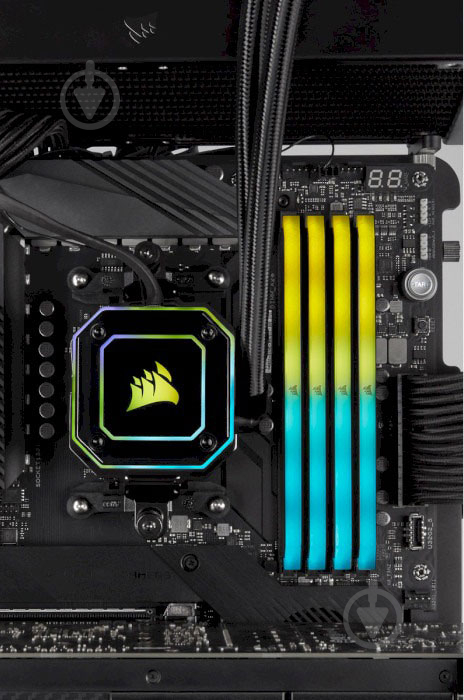 Оперативная память Corsair DDR4 SDRAM 32 GB (2x16GB) 3200 MHz (CMG32GX4M2E3200C16) Vengeance RGB RS Black - фото 6