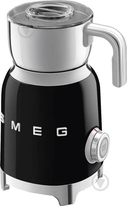 Капучинатор Smeg MFF01BLEU чорний - фото 2