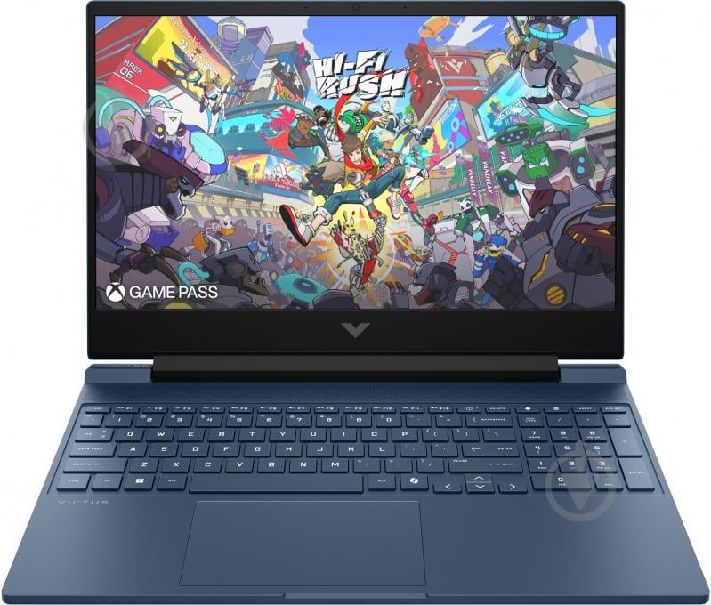 Ноутбук HP Victus 15-fa2710ua 15,6" (BF1H5EA) performance blue - фото 1