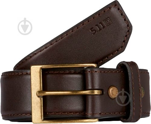 Пояс 5.11 Tactical Leather Casual Belt [109] Classic Brown S - фото 1