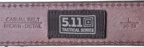 Пояс 5.11 Tactical Leather Casual Belt [109] Classic Brown S - фото 3