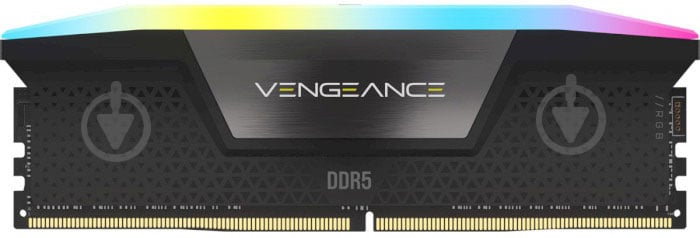 Оперативна пам'ять Corsair SODIMM DDR5 32 GB (2x16GB) 6000 MHz (CMH32GX5M2B6000C40) Vengeance RGB Black - фото 2