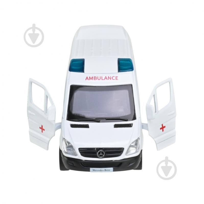 Машинка Автопром Mercedes-Benz Sprinter 4382 - фото 9 Машинка Автопром Mercedes-Benz Sprinter 4382 - фото 9