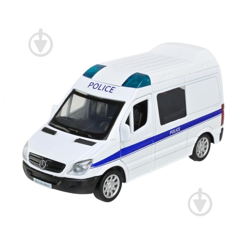 Машинка Автопром Mercedes-Benz Sprinter 4382 - фото 2 Машинка Автопром Mercedes-Benz Sprinter 4382 - фото 2