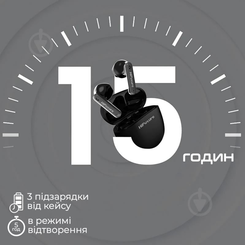 Наушники HiFuture black (colorbuds2.black) - фото 4